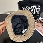 Bagsaaa Dior Bucket Leather Beige Hat  - 6