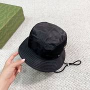 Bagsaaa Prada Nylon Bucket Black Hat - 6