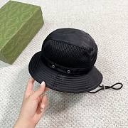 Bagsaaa Prada Nylon Bucket Black Hat - 5