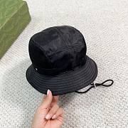 Bagsaaa Prada Nylon Bucket Black Hat - 3