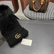 Bagsaaa Gucci GG Winter Hat with PomPom - 4