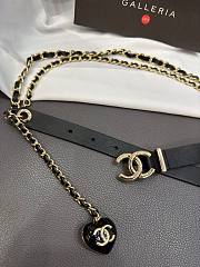 Bagsaaa Chanel Interlocking CC Logo Belt - 3