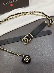 Bagsaaa Chanel Interlocking CC Logo Belt - 2