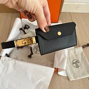 Bagsaaa Hermès Kelly Pocket 18 Belt Black Epsom Gold Hardware - 3