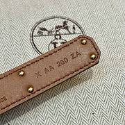 Bagsaaa Hermes Kelly Epsom Leather Belt Black - 5
