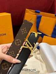 Bagsaaa Louis Vuitton Monogram Belt In Black - 5
