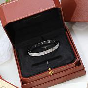 Bagsaaa Cartier Love Bracelet 18K Diamond-Paved - 4