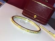 Bagsaaa Cartier Love Bracelet 18K Diamond-Paved Small - 3