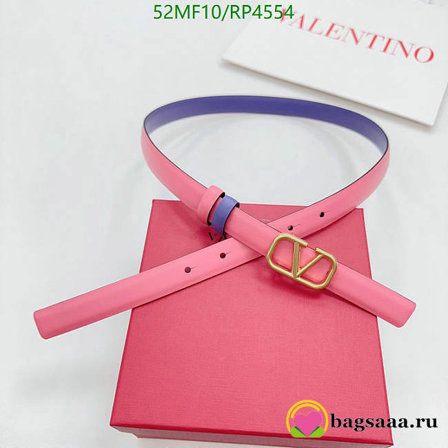 Bagsaaa Valentino Pink Belt - 1