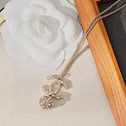 Bagsaaa Chanel Pearl drop Pendent Necklace  - 5