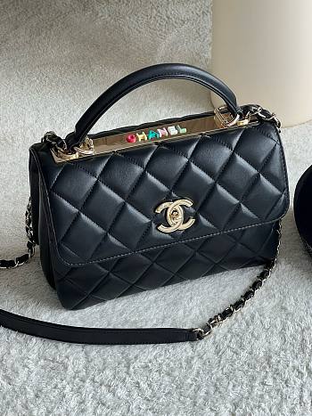 	 Bagsaaa Chanel Trendy CC 25cm In Black