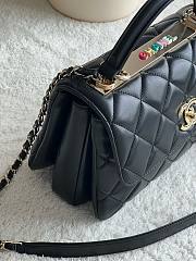 	 Bagsaaa Chanel Trendy CC 25cm In Black - 4