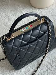 	 Bagsaaa Chanel Trendy CC 25cm In Black - 3