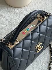	 Bagsaaa Chanel Trendy CC 25cm In Black - 2
