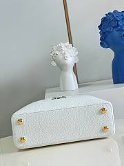 Bagsaaa Louis Vuitton Capucines White - 27cm - 3