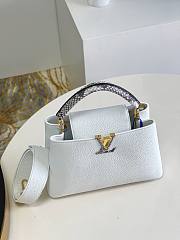 Bagsaaa Louis Vuitton Capucines White - 27cm - 2