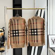 Bagsaaa Burberry Beige Check Cardigan - Archive Bei - 6