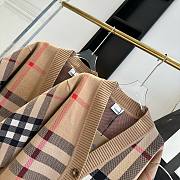 Bagsaaa Burberry Beige Check Cardigan - Archive Bei - 3