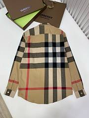 Bagsaaa Burberry Beige Slim Somerton Check Shirt - 4