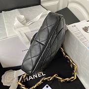 Bagsaaa Chanel Funky Town Small Flap Bag In Black - 17x21x6cm - 5