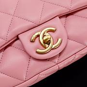 	 Bagsaaa Chanel Funky Town Small Flap Bag In Pink - 17x21x6cm - 2