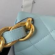 	 Bagsaaa Chanel Funky Town Small Flap Bag In Blue - 17x21x6cm - 3