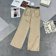 Bagsaaa Dior Silk Beige Pants - 1