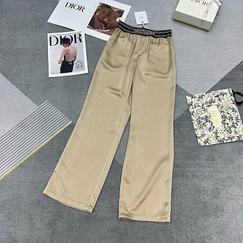 Bagsaaa Dior Silk Beige Pants