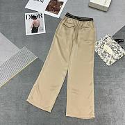 Bagsaaa Dior Silk Beige Pants - 2
