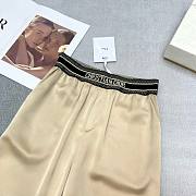 Bagsaaa Dior Silk Beige Pants - 5