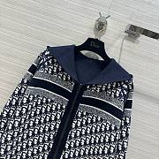 Bagsaaa Dior Reversible Zipped Cardigan with Hood - 2