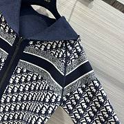 Bagsaaa Dior Reversible Zipped Cardigan with Hood - 3