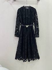 Bagsaaa Dior Mid-Length Belted Dress  - 2