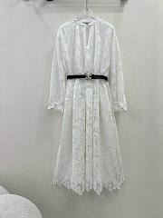 Bagsaaa Dior Mid-Length Belted Dress  - 3