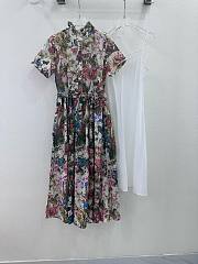 Bagsaaa Dior Flower Shirt Dress - 2