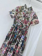 Bagsaaa Dior Flower Shirt Dress - 4