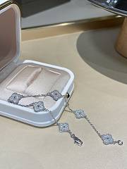 Bagsaaa Van Cleef & Arpels Alhambra Full Diamond Bracelet, 5 motifs  - 5