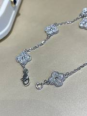 Bagsaaa Van Cleef & Arpels Alhambra Full Diamond Bracelet, 5 motifs  - 3