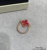 Bagsaaa Van Cleef & Arpels Vintage Alhambra Reversible Ring - 3