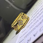 Bagsaaa Van Cleef & Arpels Perlee clovers ring with diamond - 4