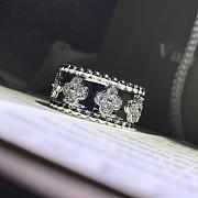 Bagsaaa Van Cleef & Arpels Perlee clovers ring with diamond - 3