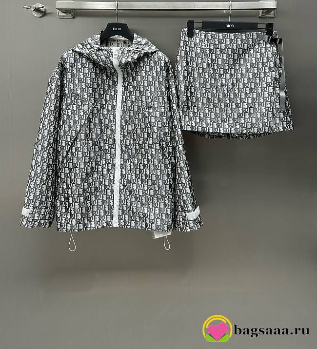 	 Bagsaaa Dior Grey Oblique Set - 1