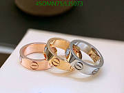 Bagsaaa Cartier Love Ring With Diamond  - 1