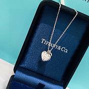 Bagsaaa Tiffany & Co Love Heart Tag Key Pendant Necklace - 4
