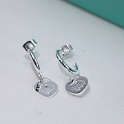 Bagsaaa Tiffany & Co Heart Diamond Earrings - 5