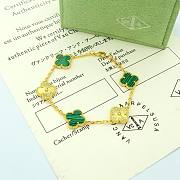 Bagsaaa Van Cleef & Arpel Alhambra Green Bracelet - 2