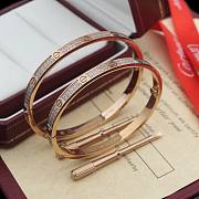 Bagsaaa Cartier Love, Diamond Bracelet - 3
