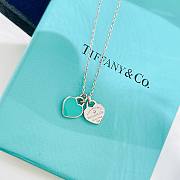 Bagsaaa Tiffany & Co Double Heart Necklace 02 - 5