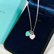 Bagsaaa Tiffany & Co Double Heart Necklace 02 - 3