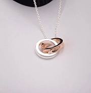 Bagsaaa Tiffany & Co Interlocking Circles Pendant Necklace - 5